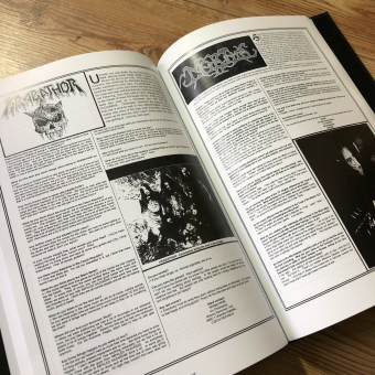 THE DEAD SEA ZINE ANTHOLOGY 1995-1998 hardback book (Underground Archives 4) [90s black/death metal]